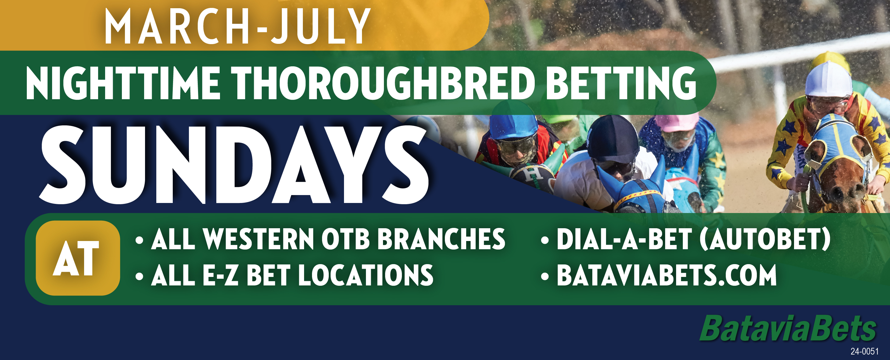 BataviaBets - Secure Online Horse Race Wagering